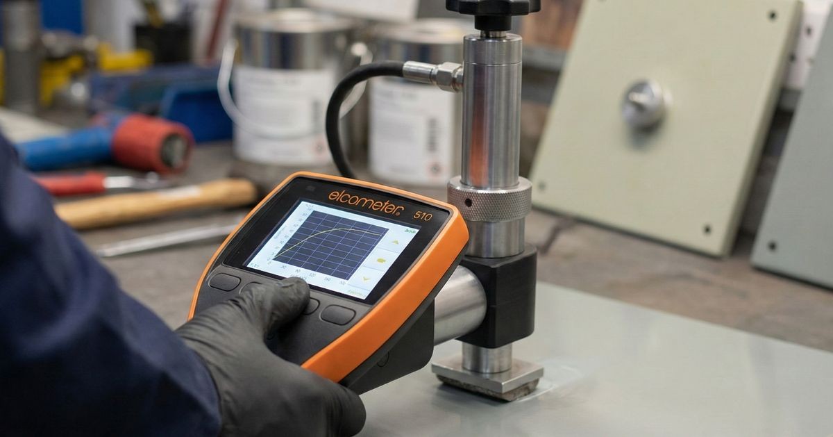 Elcometer 510 | เครื่องวัดแรงยึดเกาะผิวเคลือบที่แม่นยำระดับมืออาชีพ